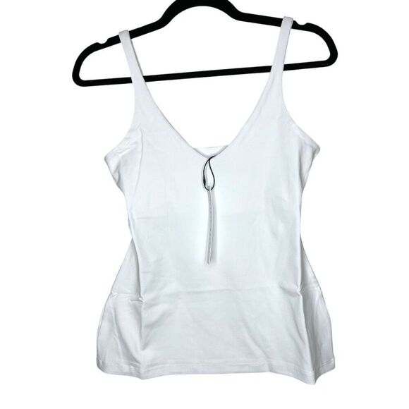 NEW Susana Monaco V Neck Top in Sugar XSmall - Picture 1 of 8